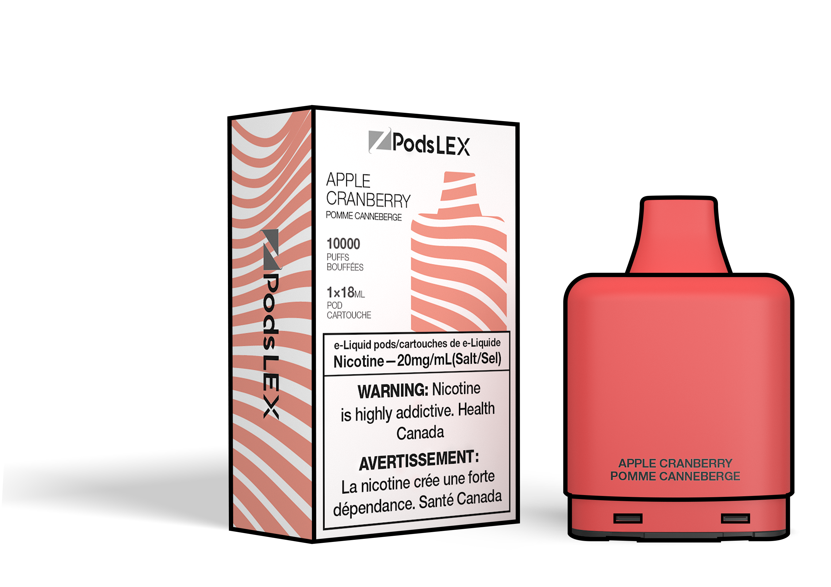 Z Pods LEX Apple Cranberry – Z Pods Canada