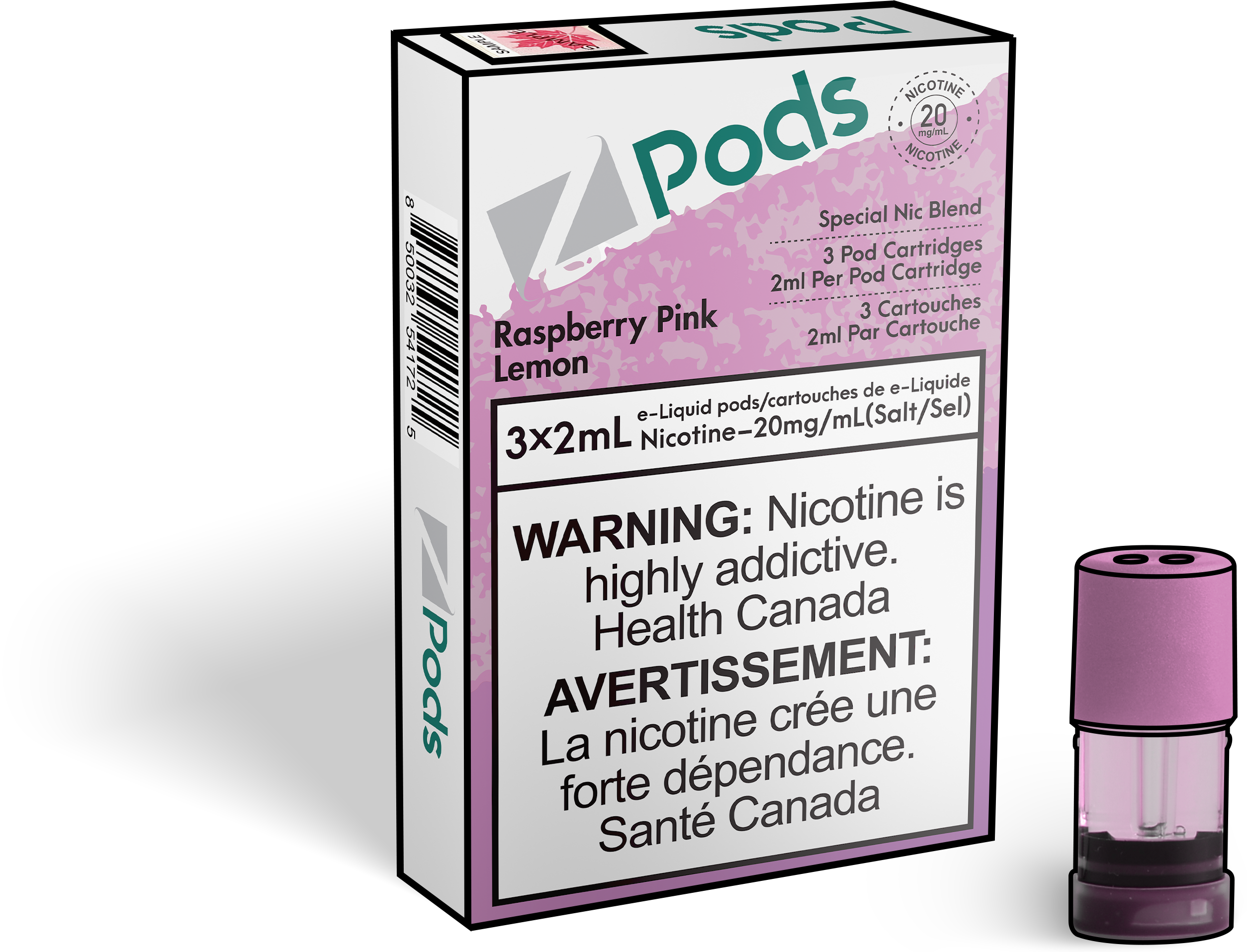 Raspberry Pink Lemon