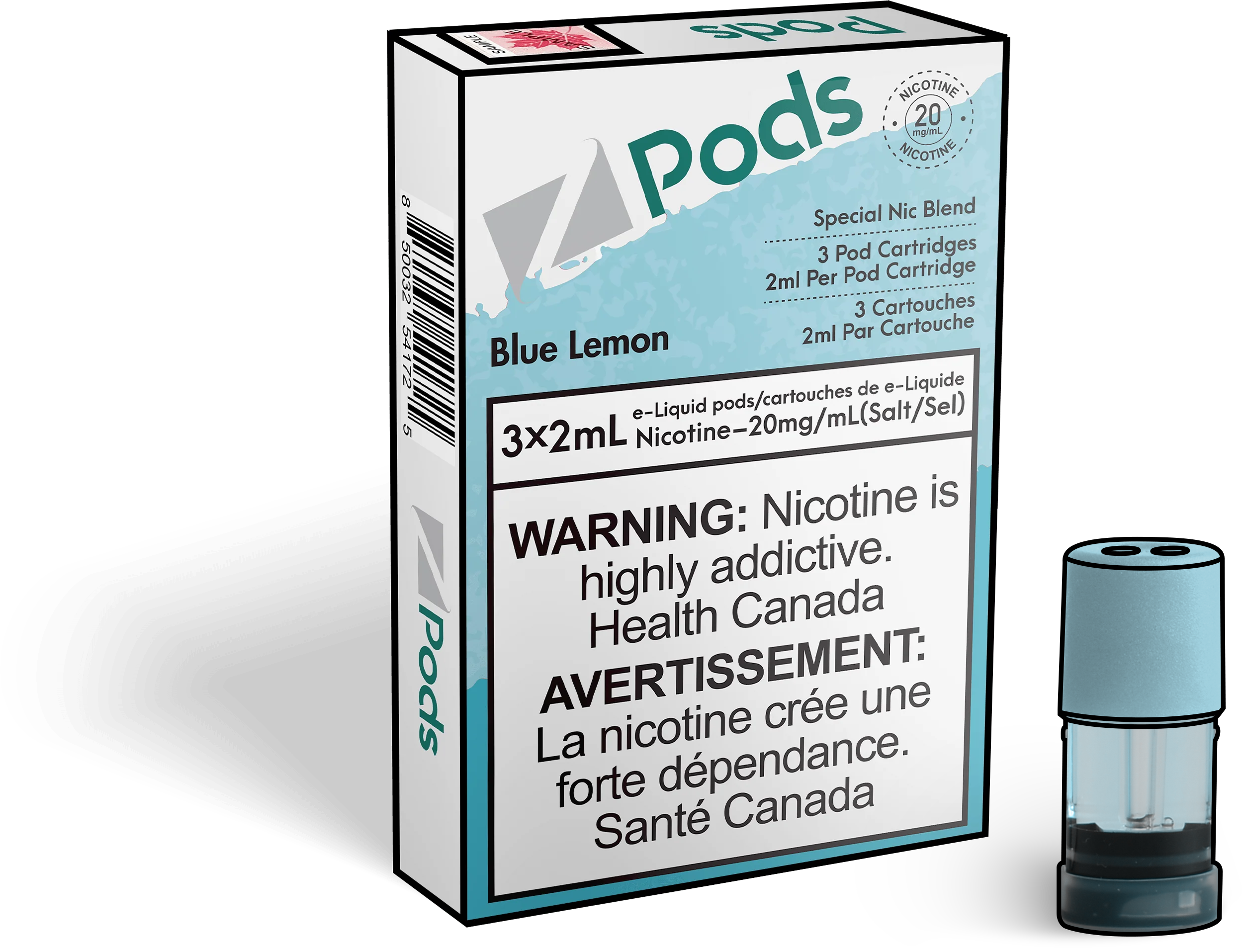 Zpods-Blue-Lemon-Eliquid-Disposable-Pod-Offical-Vape-Store
