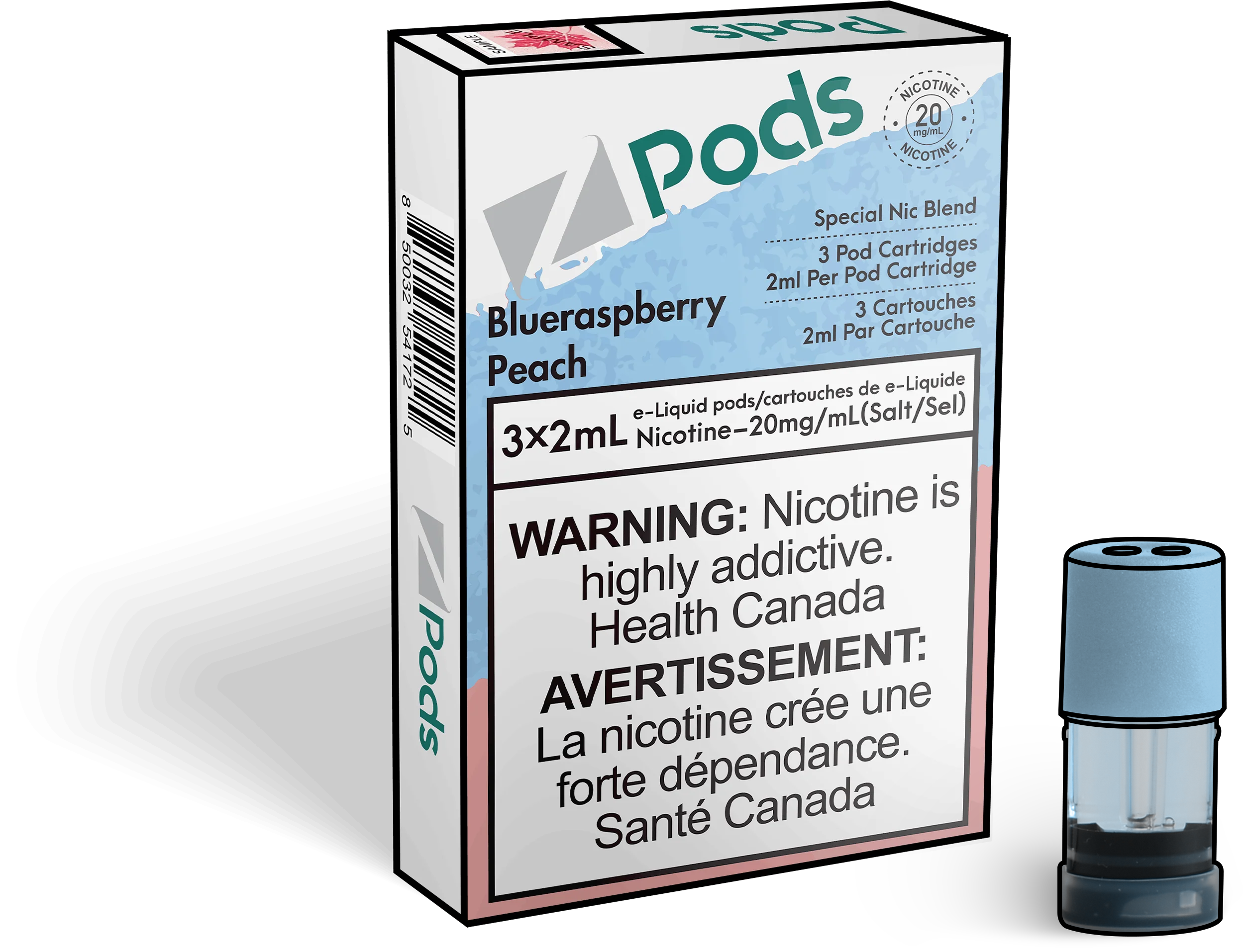 Zpods-Blueraspberry-peach-Eliquid-Disposable-Pod-Offical-Vape-Store