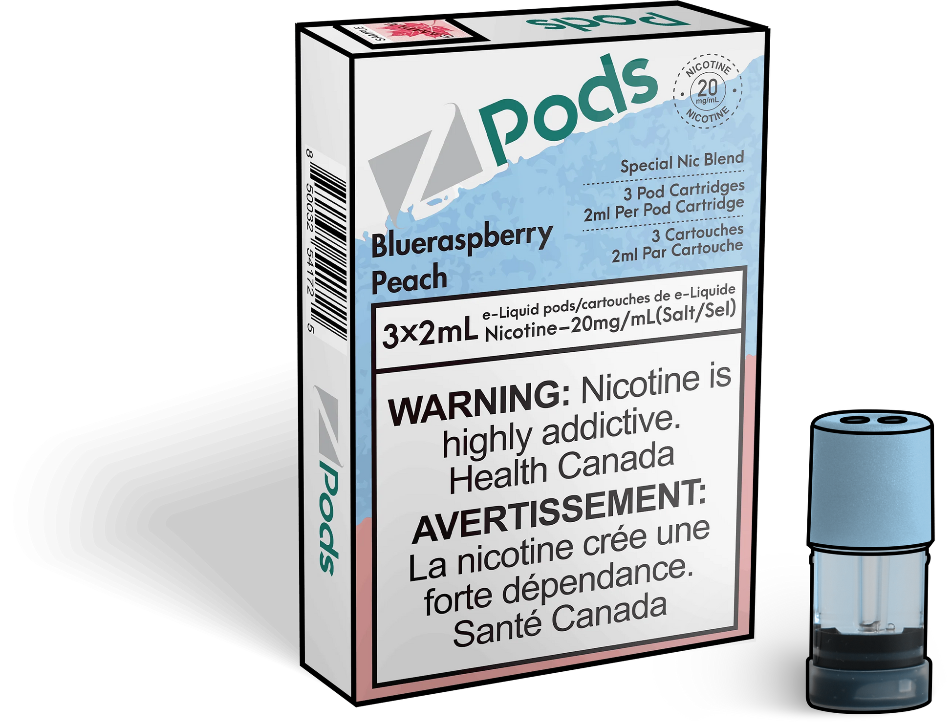 Zpods-Blueraspberry-peach-Eliquid-Disposable-Pod-Offical-Vape-Store