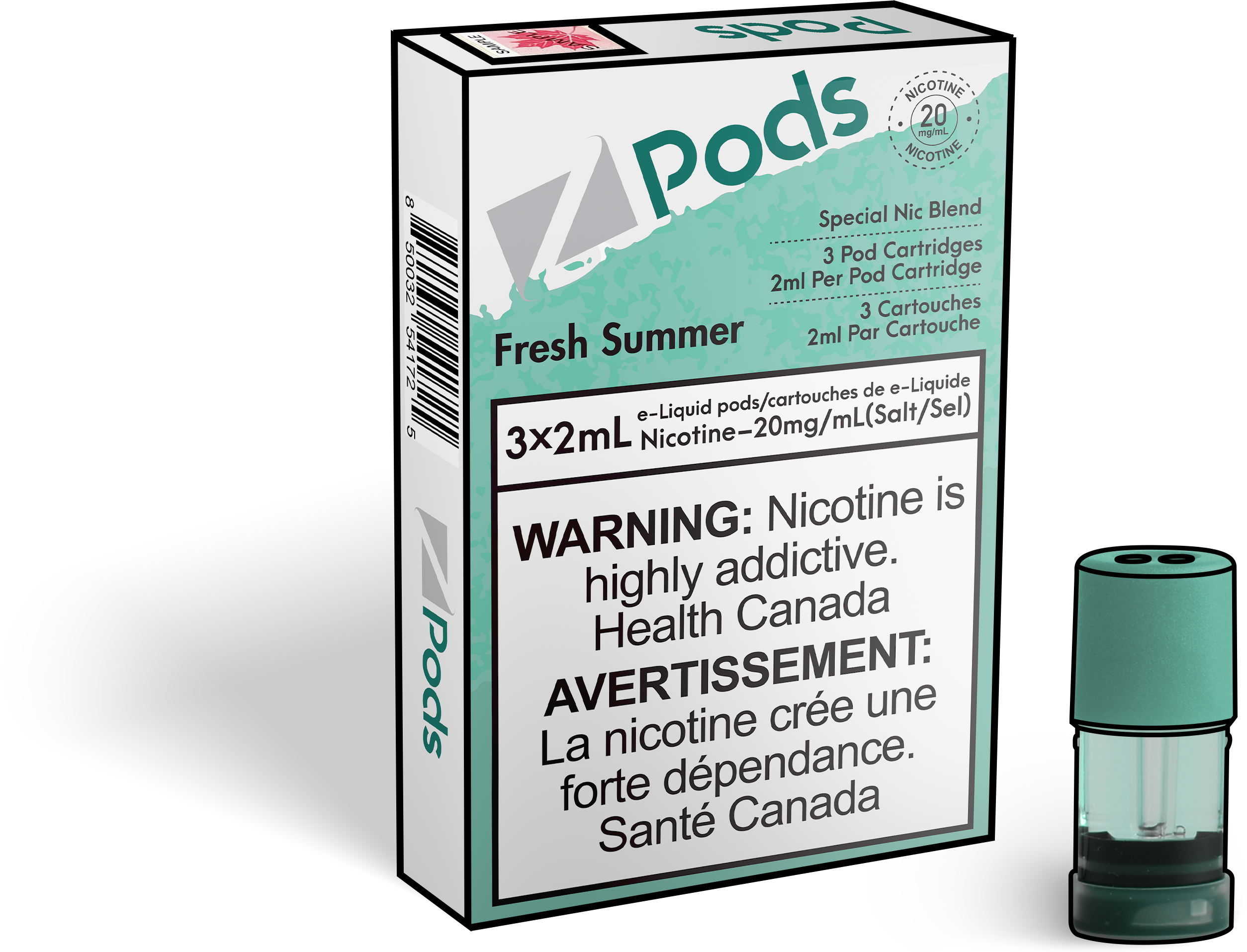 Zpods-Fresh-Summer-eliquid-Disposable-pod-Offical-Vape-Store
