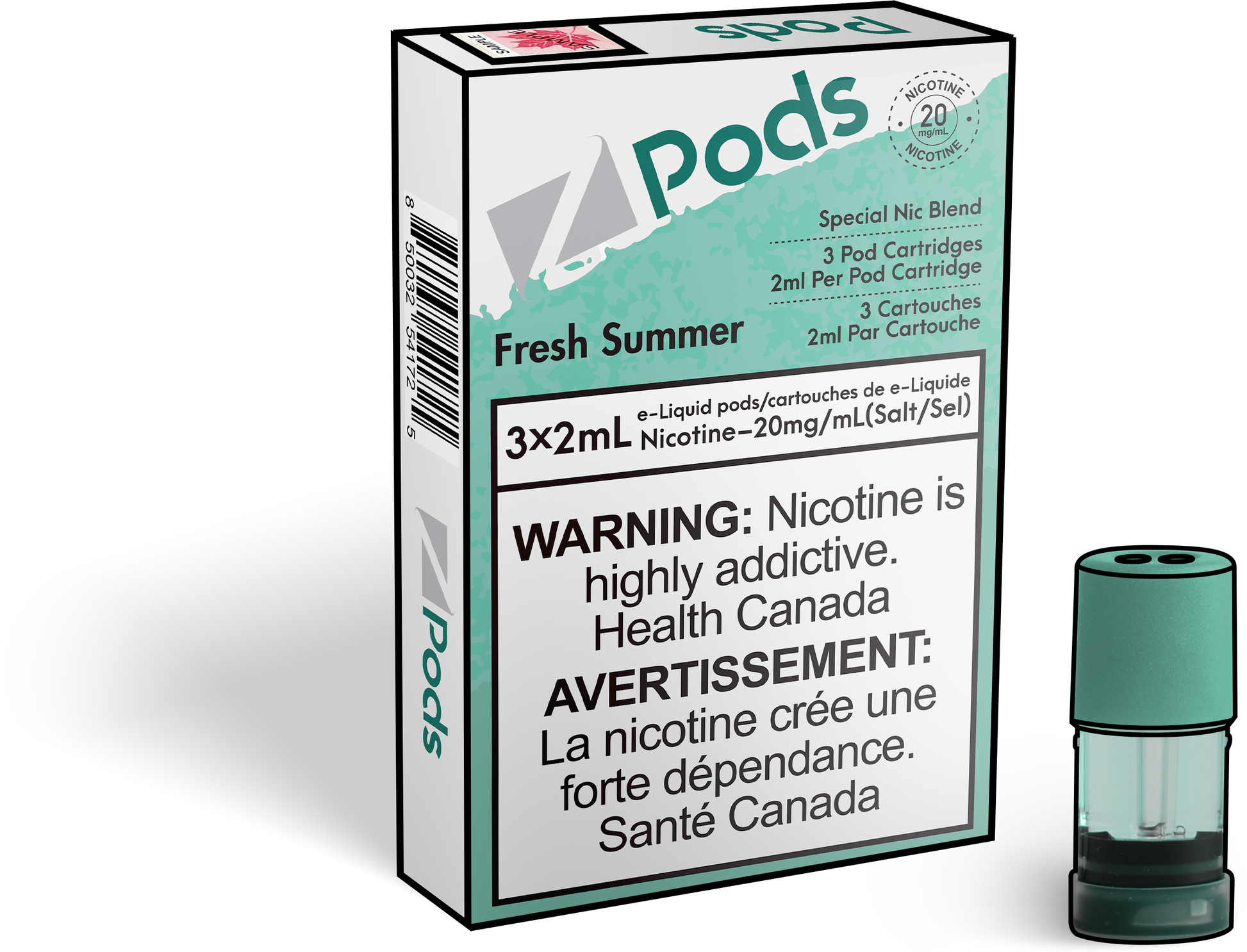 Zpods-Fresh-Summer-eliquid-Disposable-pod-Offical-Vape-Store
