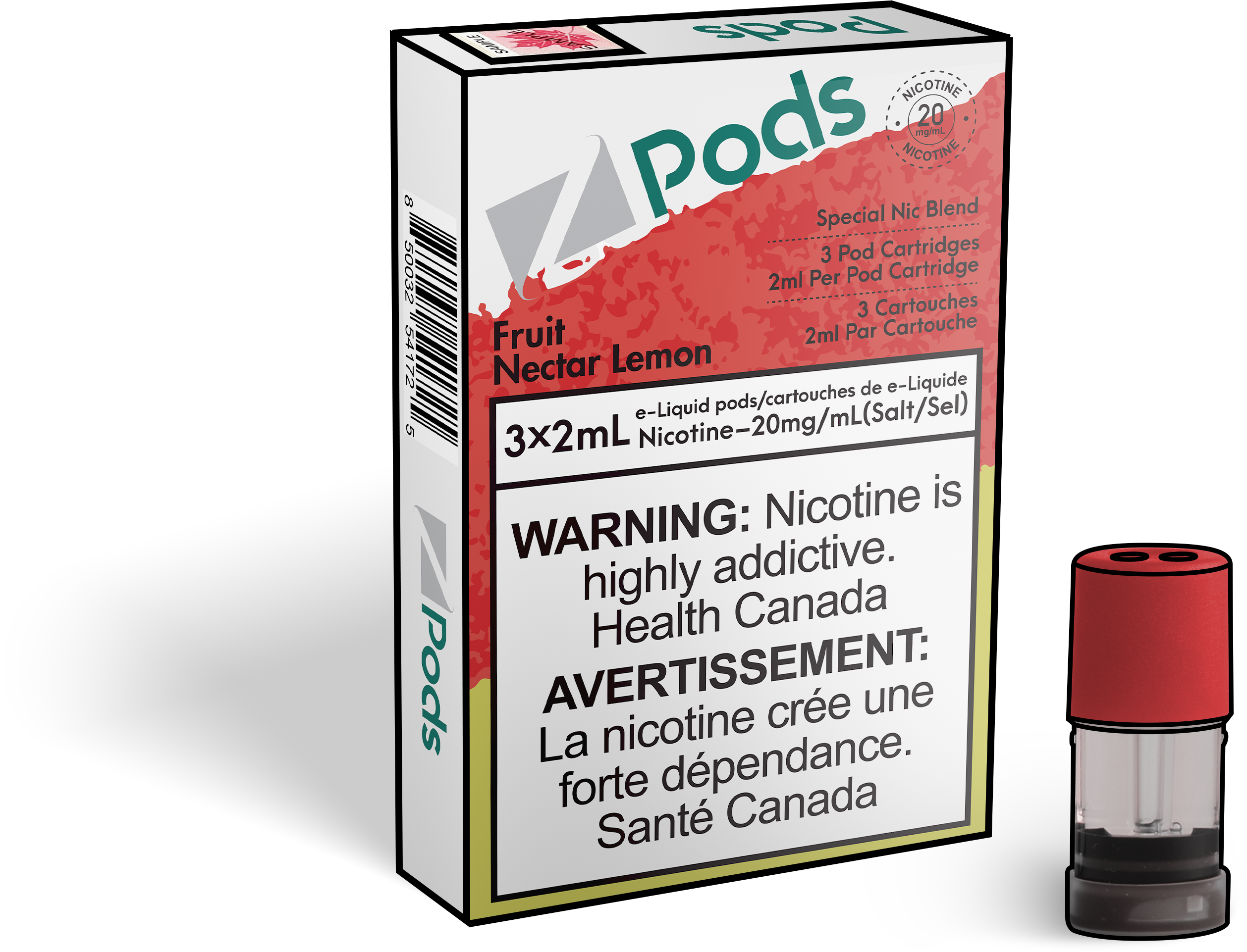 Zpods-Fruit-Nectar-Lemon-Eliquid-Disposable-Pod-Offical-Vape-Store