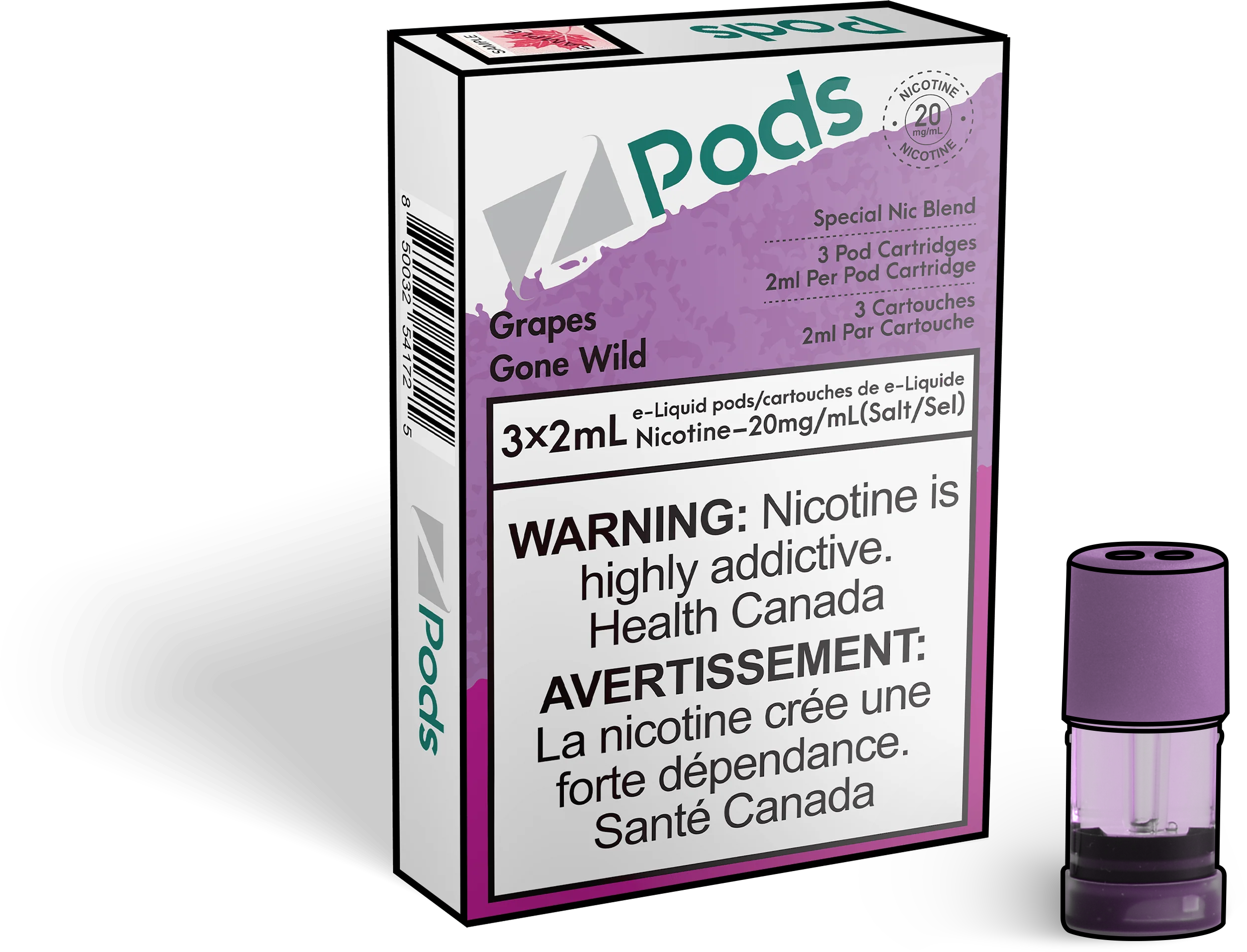Zpods-Grape-Gone-Wild-eliquid-Disposable-pod-Offical-Vape-Store