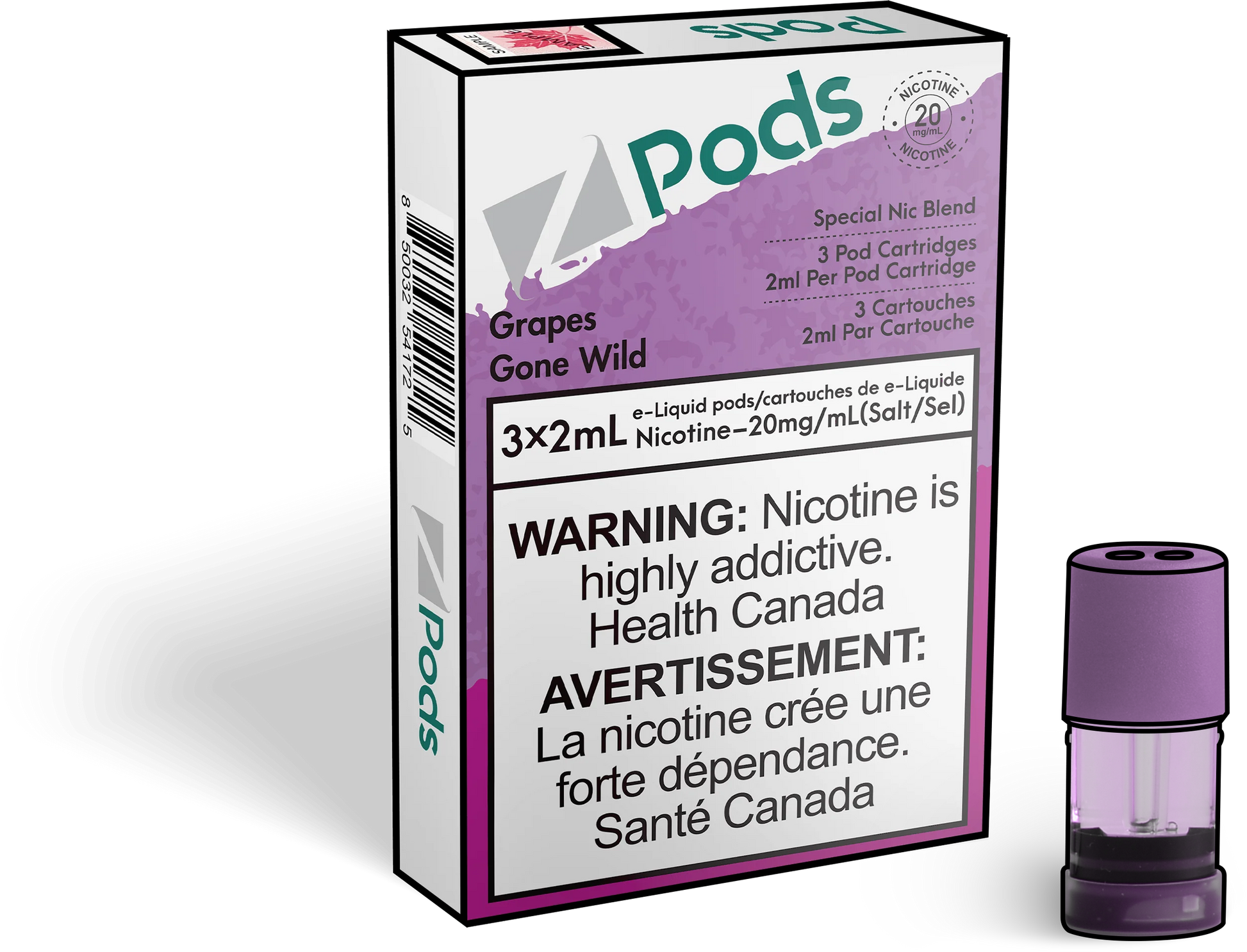 Zpods-Grape-Gone-Wild-eliquid-Disposable-pod-Offical-Vape-Store