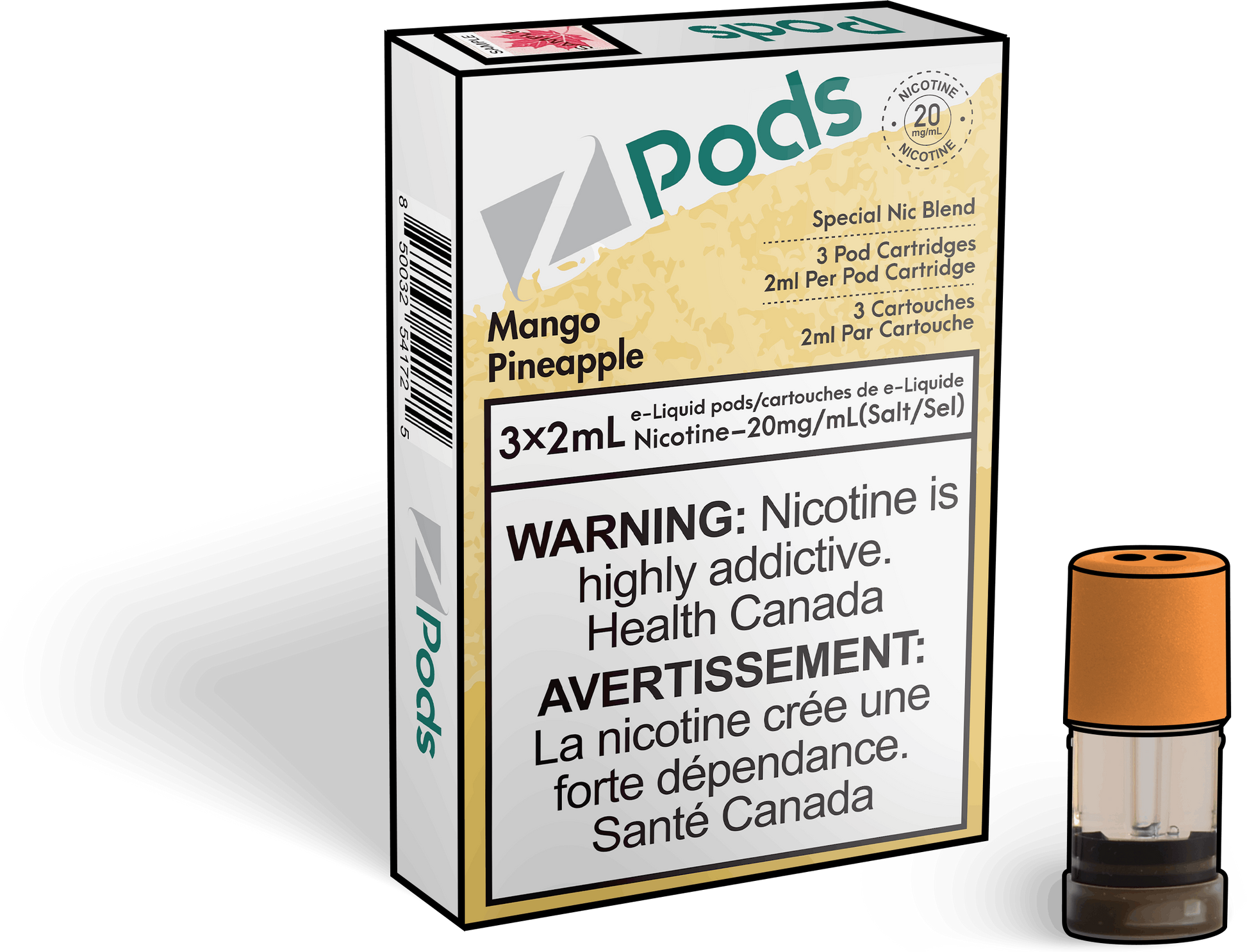 Zpods-Mango-Pineapple-Eliquid-Disposable-Pod-Offical-Vape-Store
