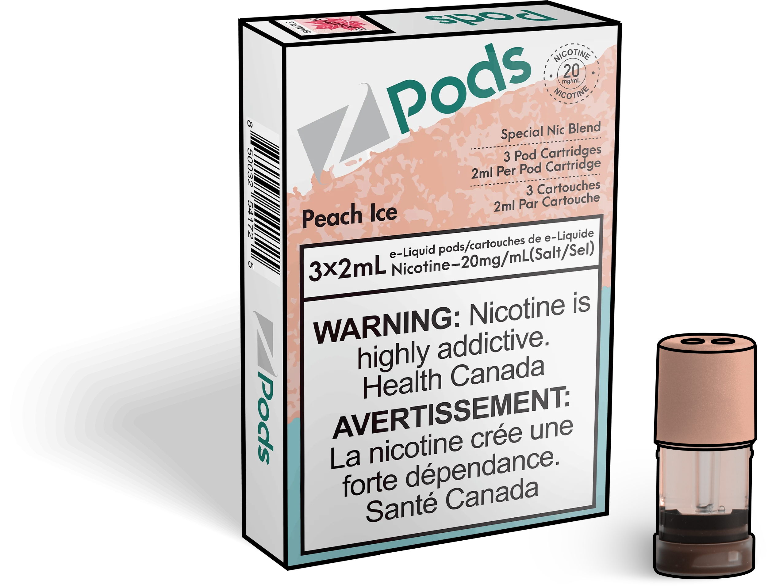 Zpods-Peach-Ice-Eliquid-Disposable-Pod-Offical-Vape-Store
