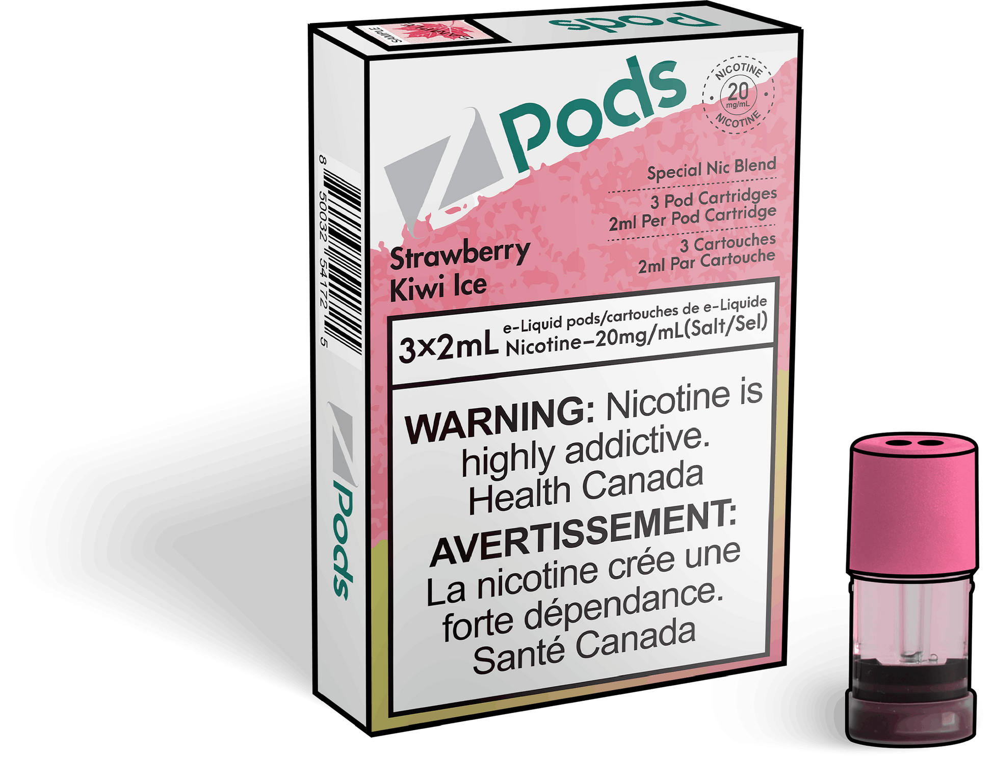 Zpods-Strawberry-Kiwi-Ice-Eliquid-Disposable-Pod-Offical-Vape-Store