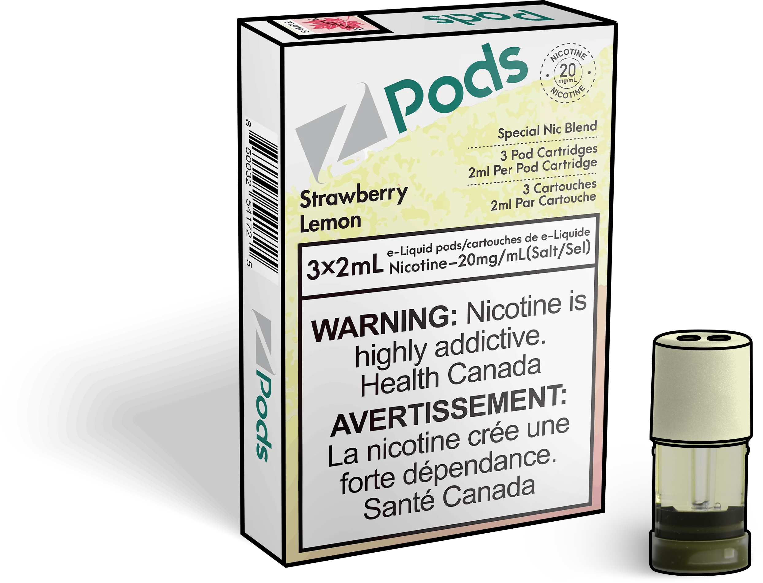 Zpods-Strawberry-Lemon-Eliquid-Disposable-Pod-Offical-Vape-Store