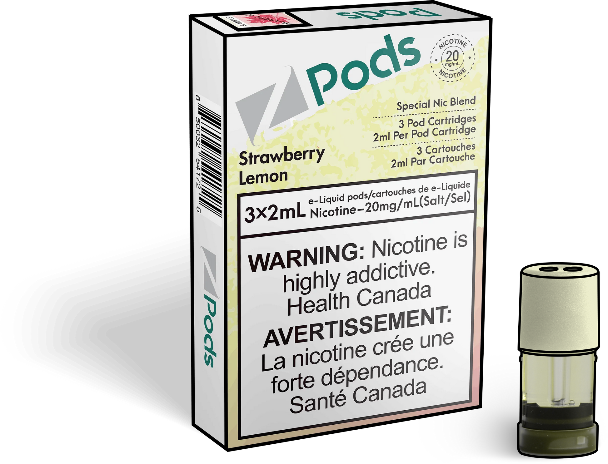 Zpods-Strawberry-Lemon-Eliquid-Disposable-Pod-Offical-Vape-Store