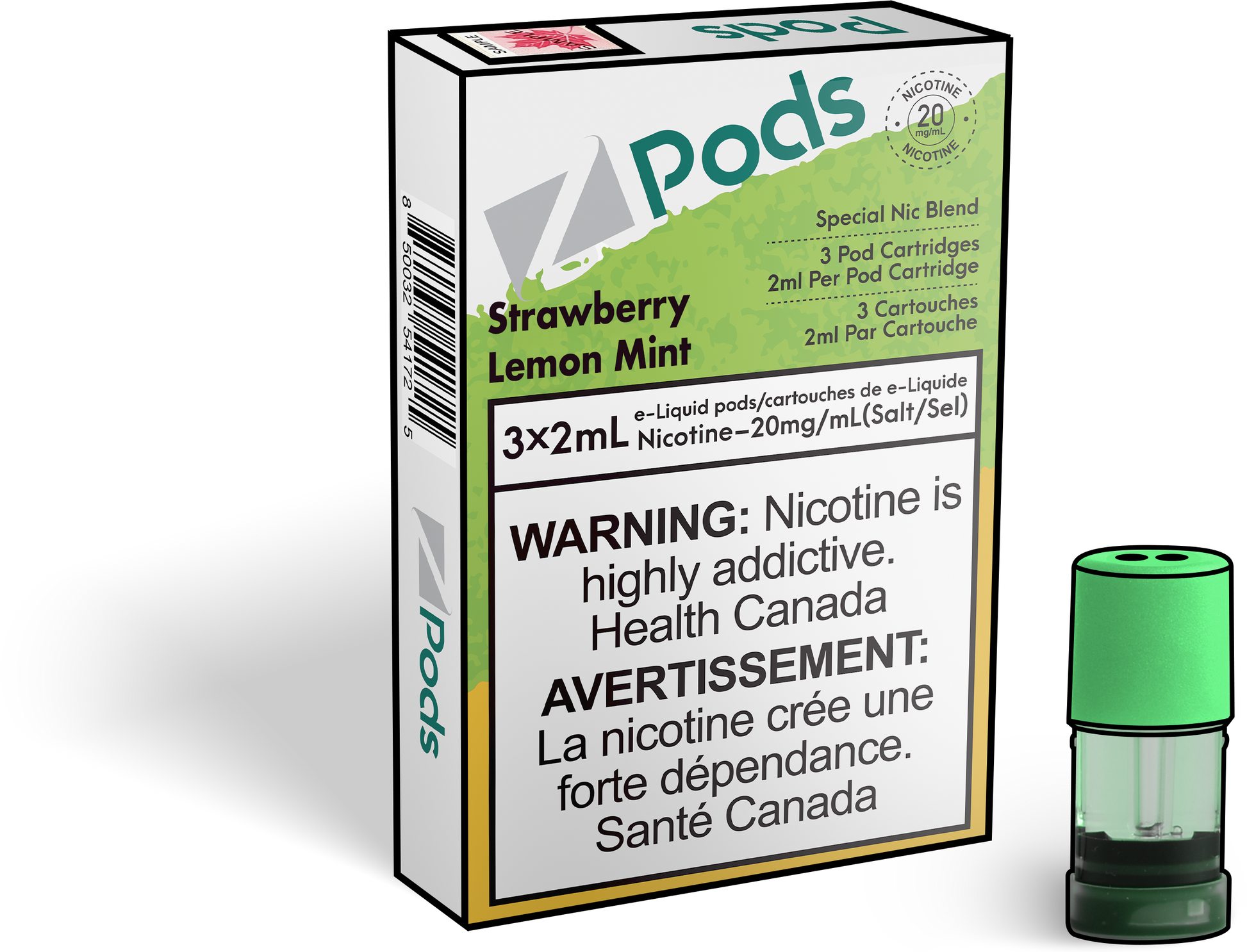 Zpods-Strawberry-Lemon-Mint-Eliquid-Disposable-Pod-Offical-Vape-Store