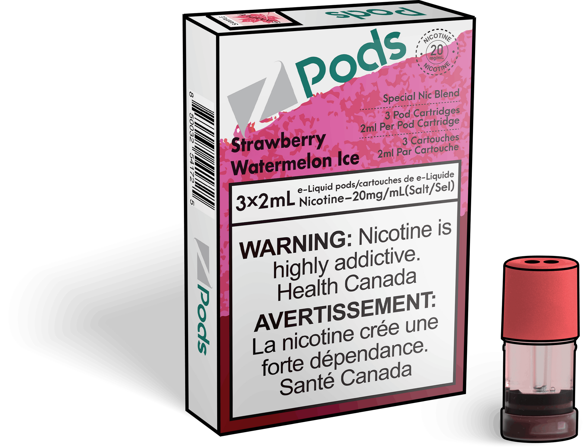 Zpods-Strawberry-Watermelon--Eliquid-Disposable-Pod-Offical-Vape-Storece