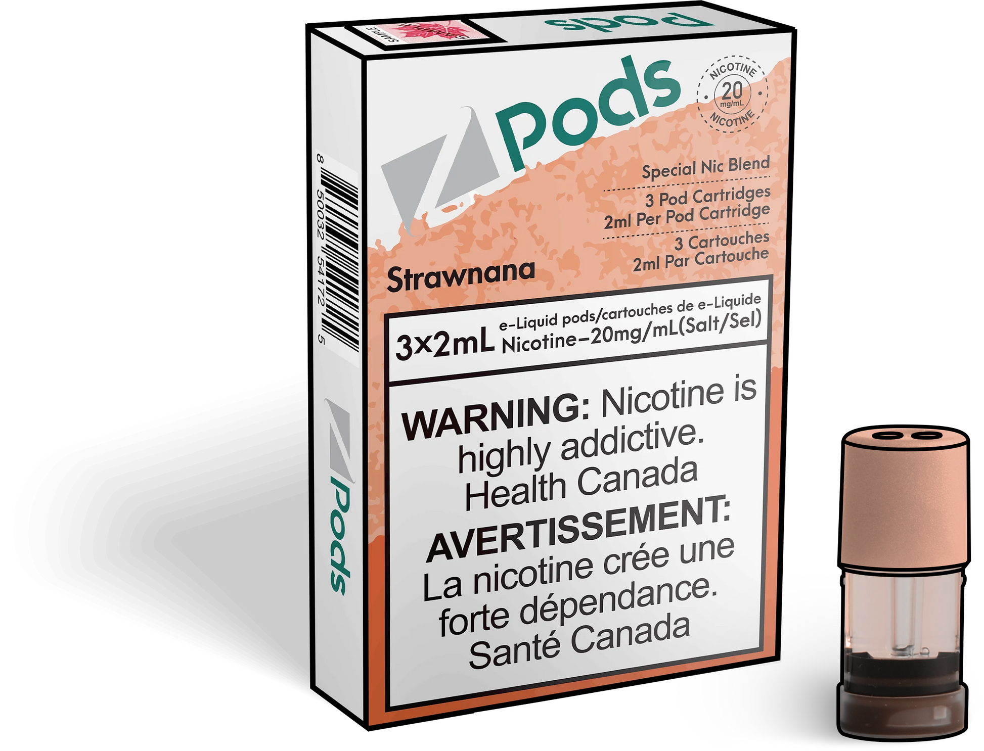 Zpods-Strawnana-Eliquid-Disposable-Pod-Offical-Vape-Storece