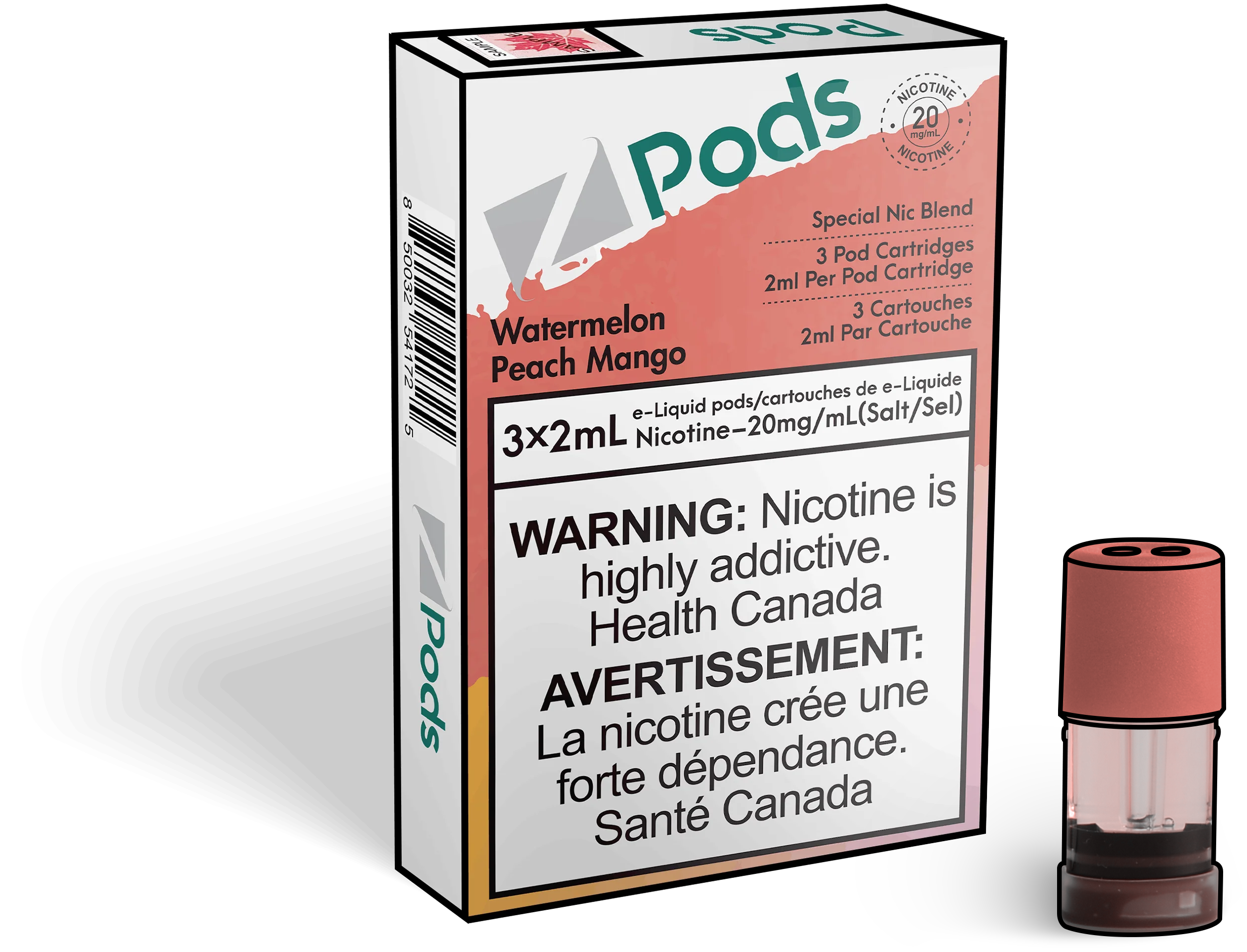 Zpods-Watermelon-Peach-Mango-Eliquid-Disposable-Pod-Offical-Vape-Store
