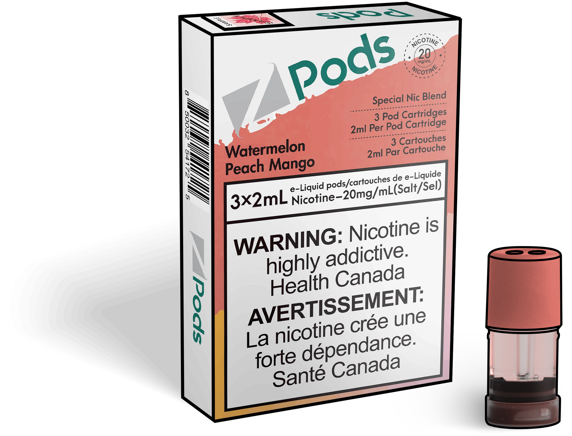 Zpods-Watermelon-Peach-Mango-Eliquid-Disposable-Pod-Offical-Vape-Store