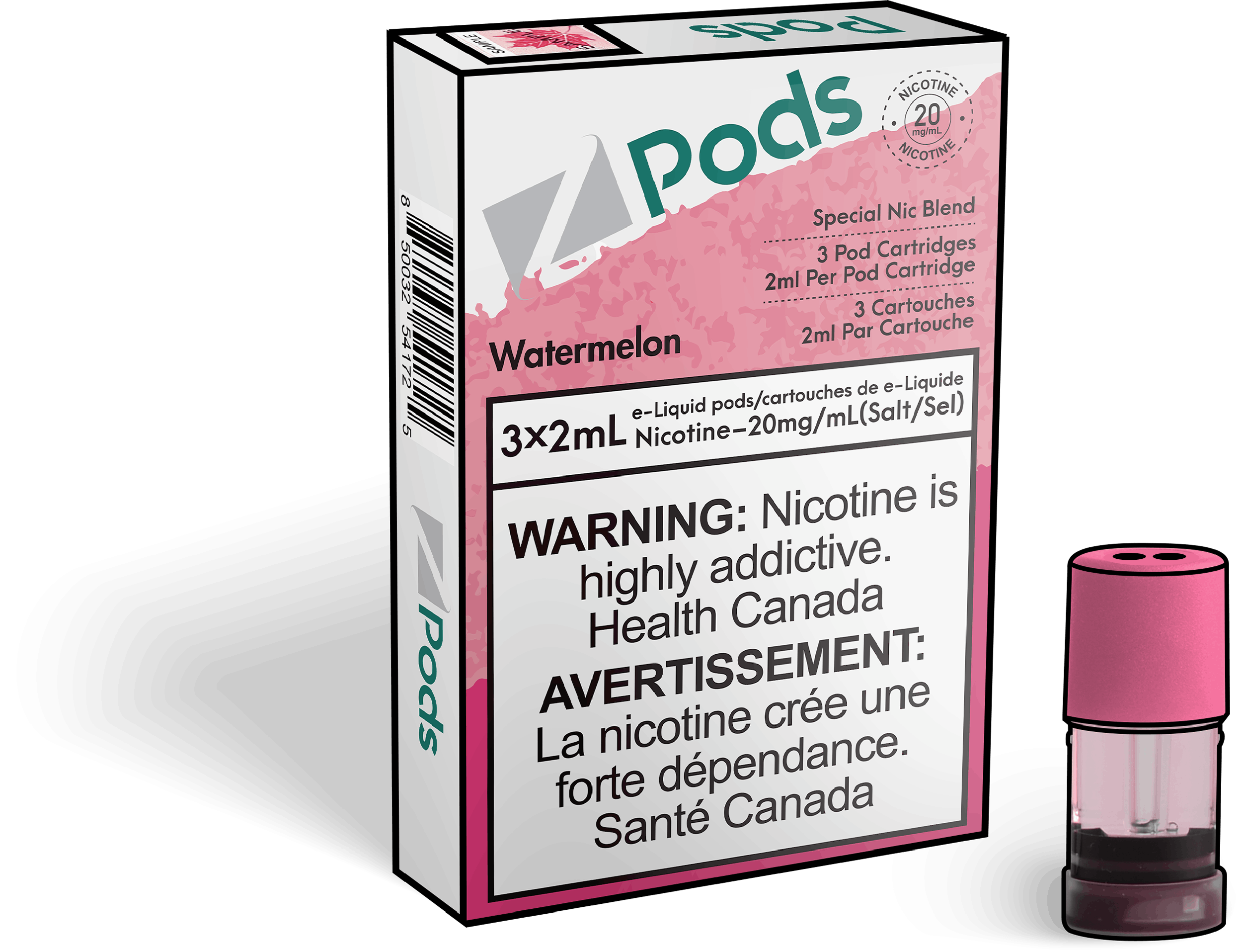 Zpods-watermelon-Eliquid-Disposable-Pod-Offical-Vape-Storece