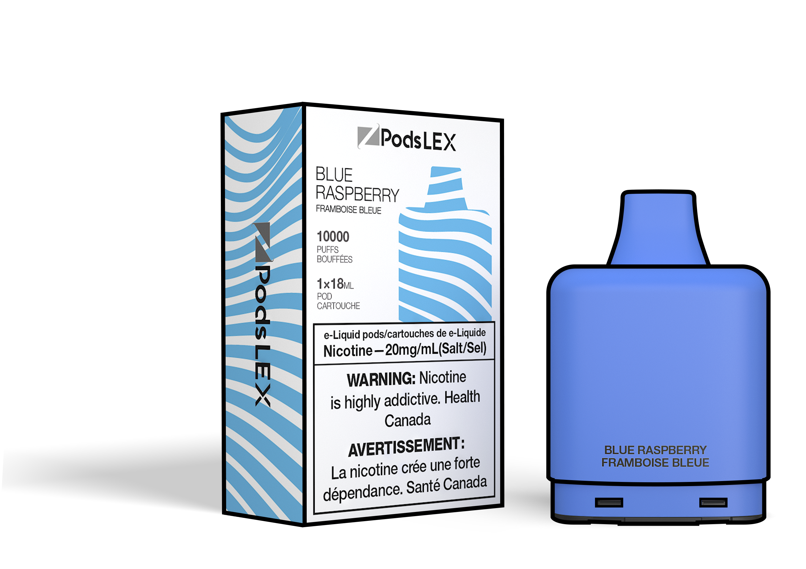 Zpod Raspberry Z Pods LEX Blue Raspberry – Z Pods Canada