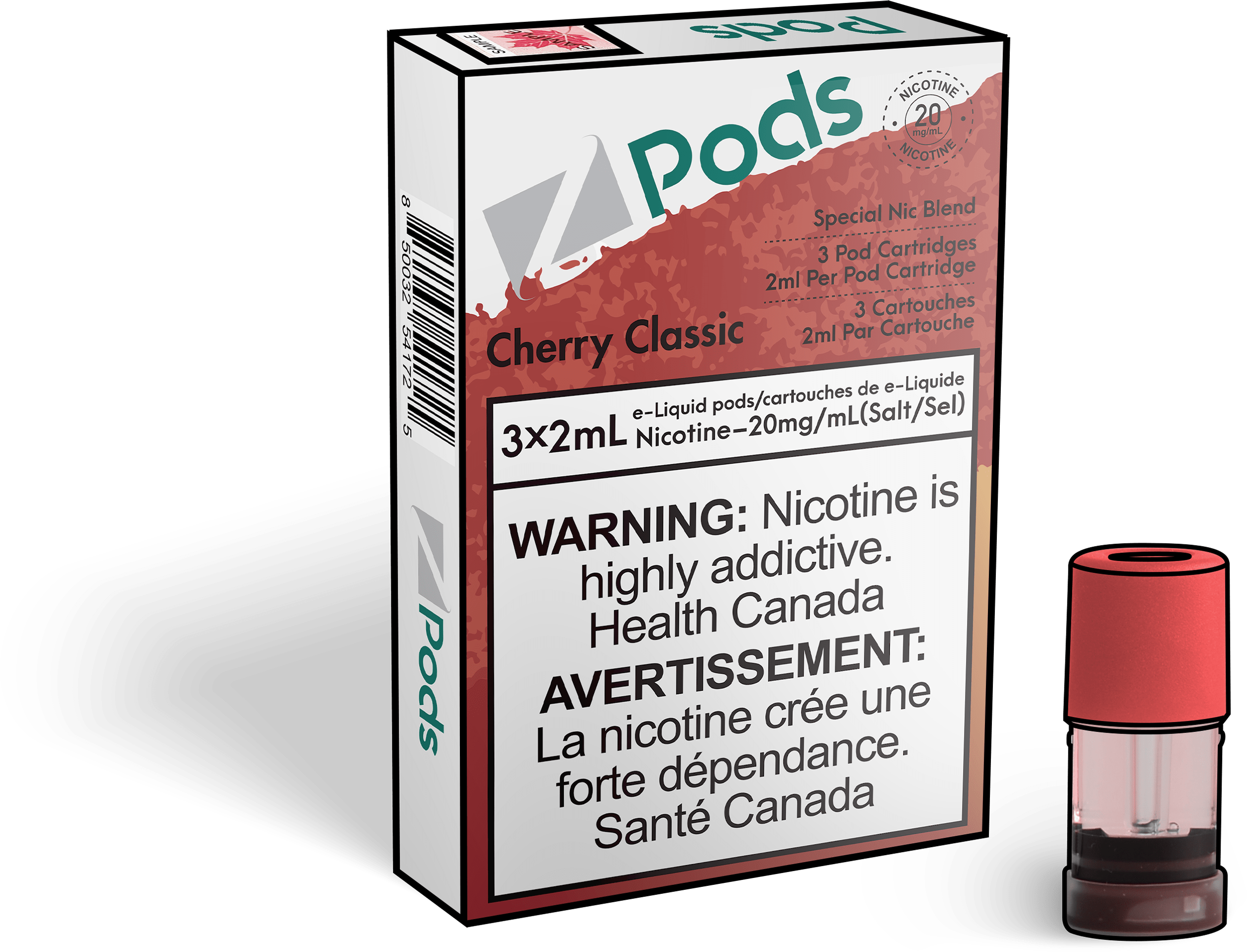 Zpods_Cherry_Classic_pods_Offical_Vape_Store