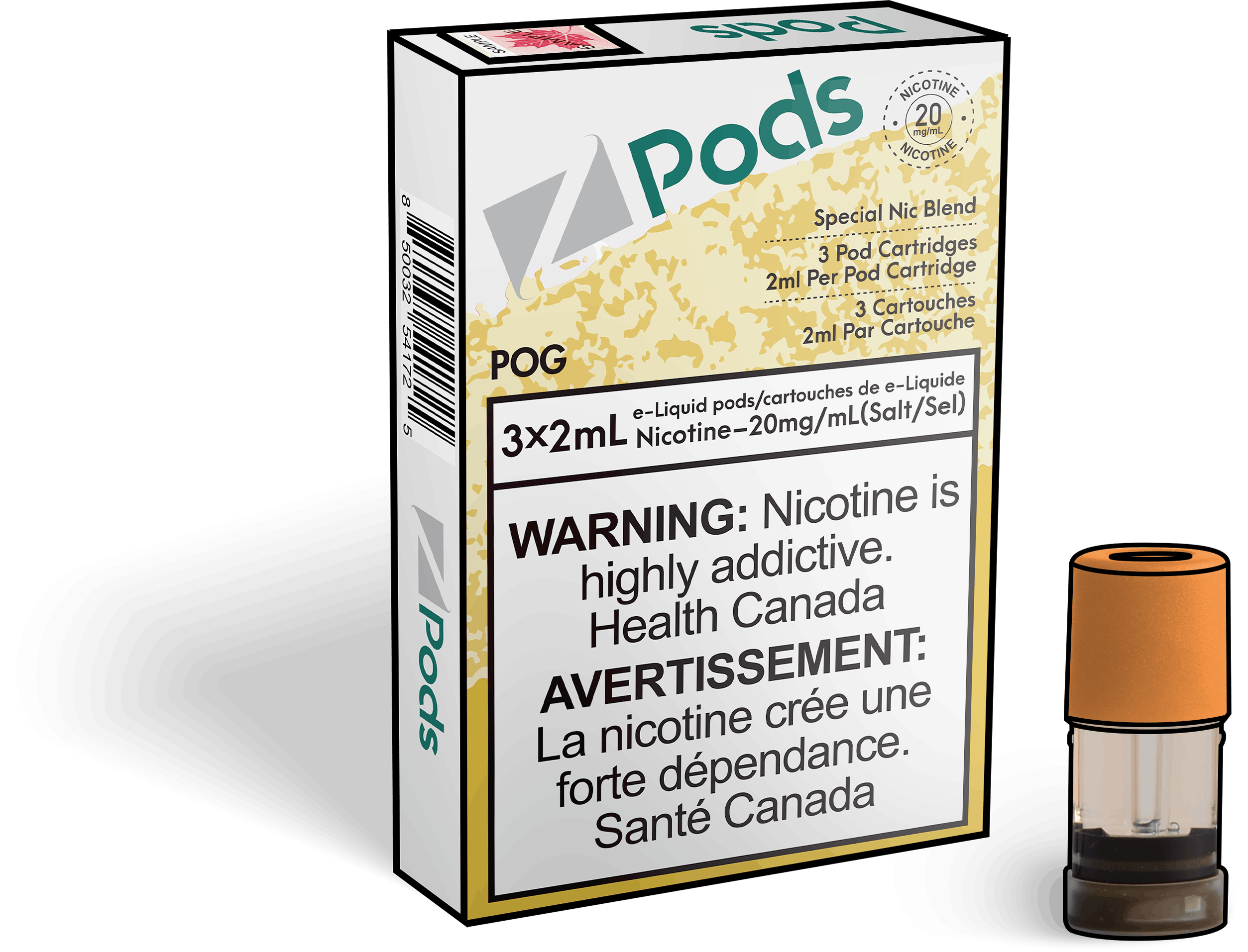 Zpods_POG_Disposable_Nicotine_Vape_Pod