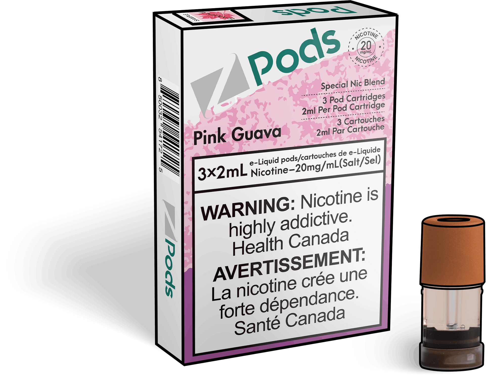 Zpods_Pink_Guava_Disposable_Nicotine_Vape_Pod