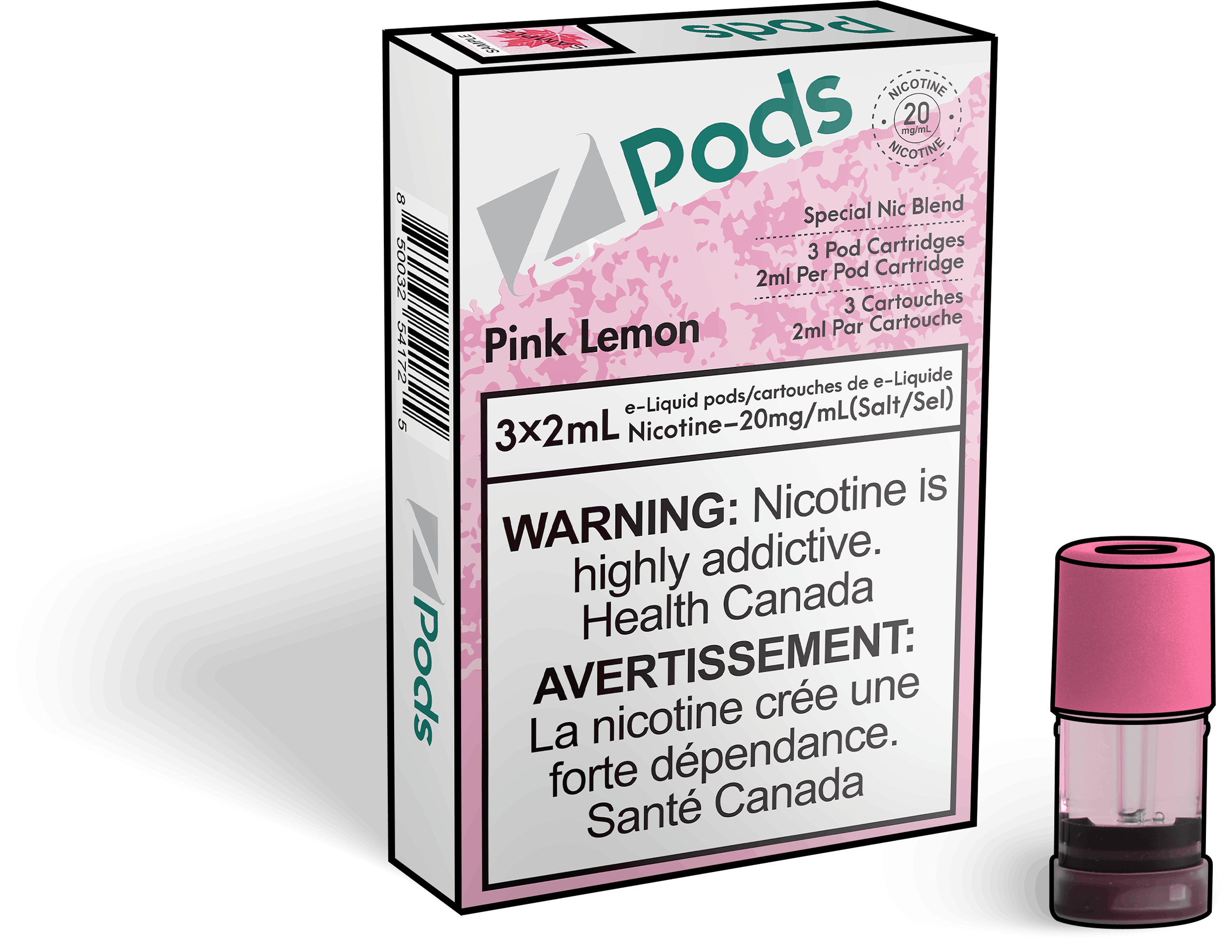 Zpods_Pink_Lemon_Disposable_Nicotine_Vape_Pod