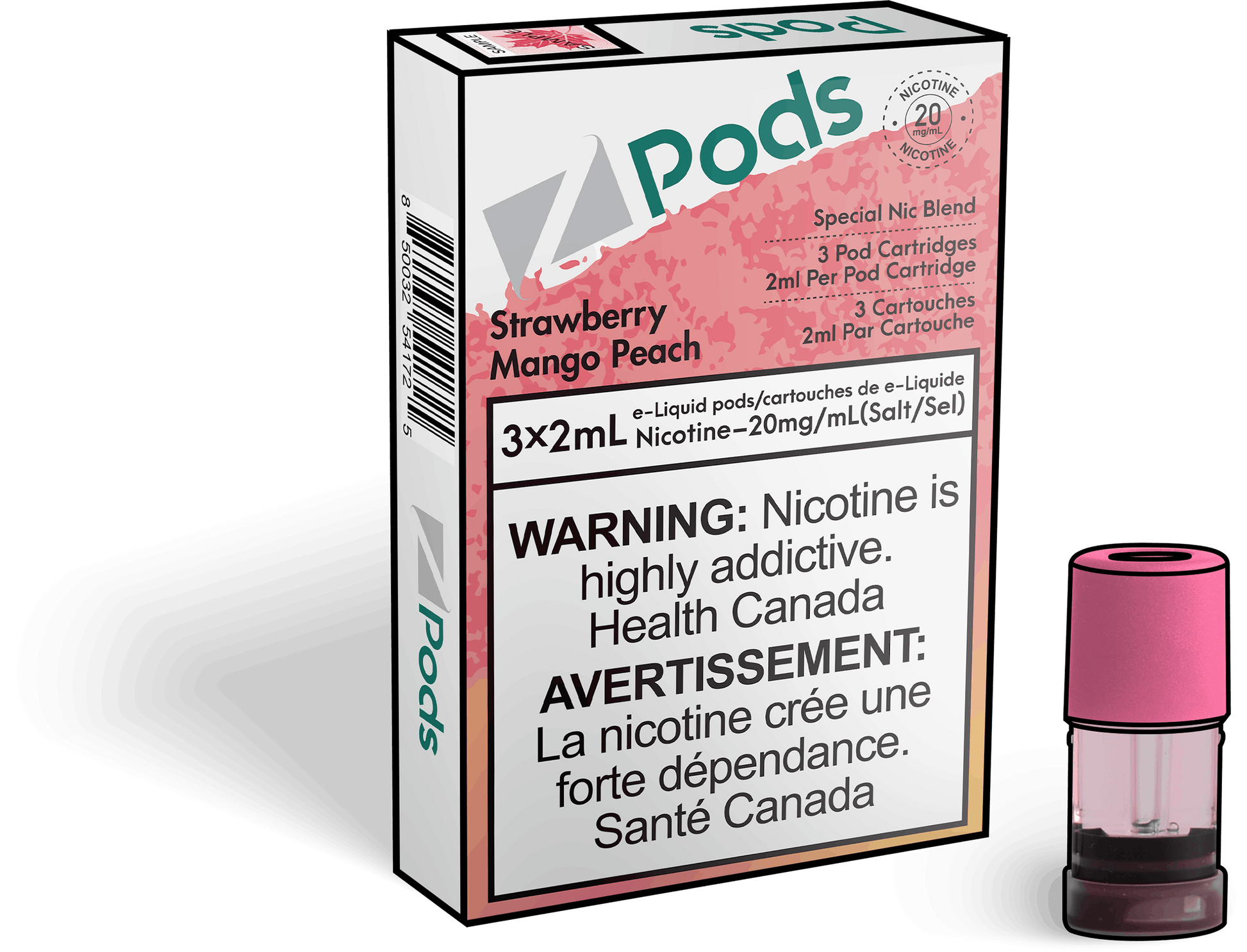 Zpods_Strawberry_Mango_Peach_Disposable_Nicotine_Vape_Pod